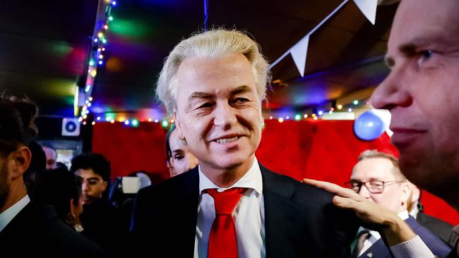 Holland’s Geert Wilder’s win exposes huge issue with smug populist elites. Picture: Remko de Waal / ANP / AFP