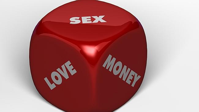  Love, Money, Sex, Dice, Red 