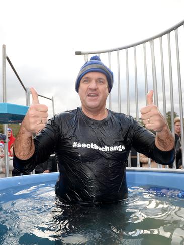 Bendigo Bank chair Stuart Greig gives the thumbs up. Picture: Steve Tanner