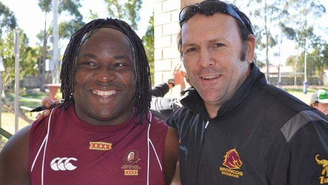 Manga has received great support from Broncos legend Michael Hancock.