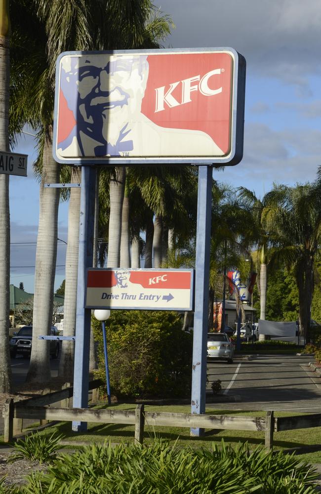 KFC Grafton’s drive through was the scene of a common assault on March 13, 2022. Photo Adam Hourigan / The Daily Examiner