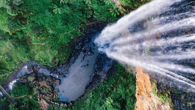 Purling Brook Falls, Springbrook, Gold Coast. Picture: Tynan Holmes @ty_holmsey