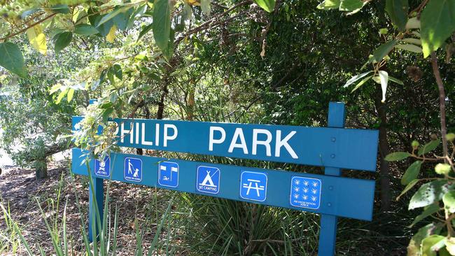 Philip Park is the location for the cruise ship terminal. Pic by David Clark