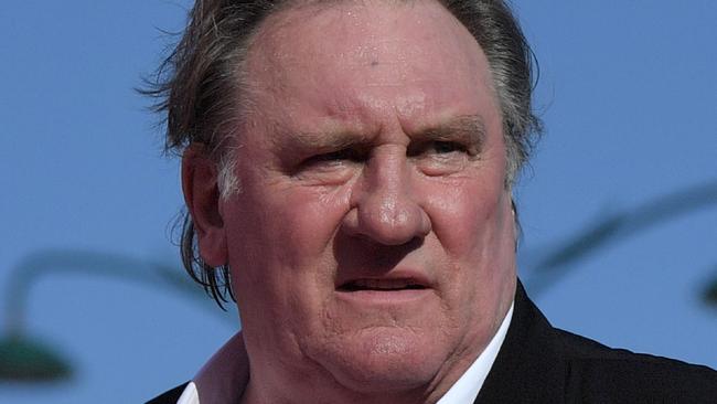 French actor Gerard Depardieu claims he survived his mother’s abortion attempt. Picture: AFP/Tiziana Fabi