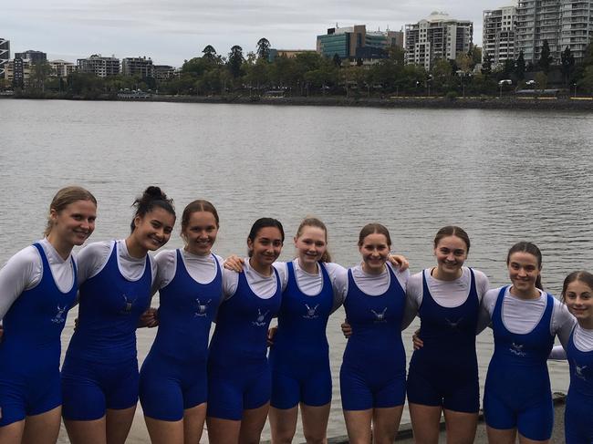 Brisbane Grirls Grammar School's crew, 2020