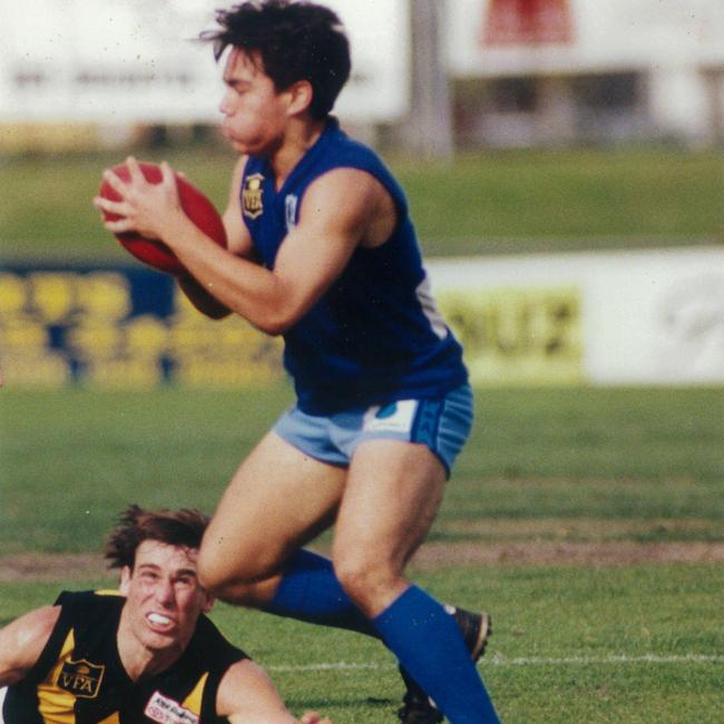 Sam Pang playing for Prahran.