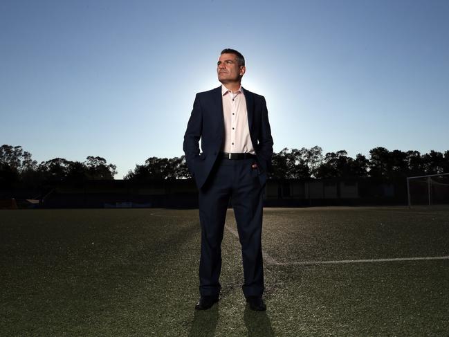 The new boss of ASADA, David Sharpe, at the ASADA office in Canberra. Picture Gary Ramage
