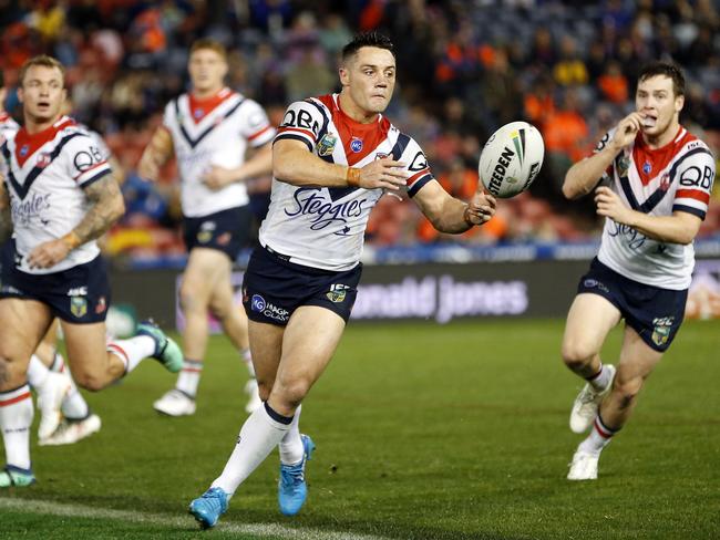 Cooper Cronk can’t get in synch at the Roosters. Picture: AAP