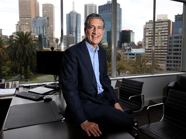 new CEO of  Orica, Alberto Calderon in his Melbourne office.