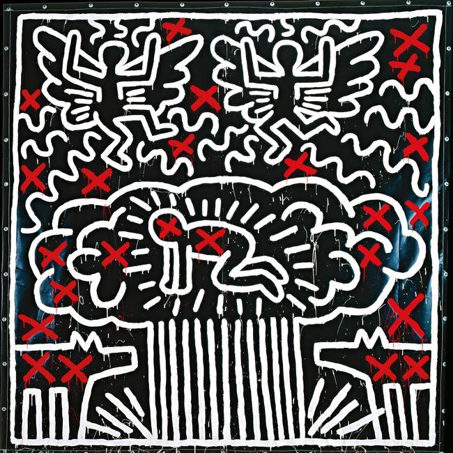 Keith Haring Untitled 1982. Picture: Keith Haring Foundation