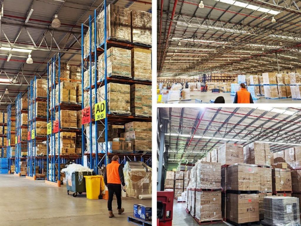 WA needed eight new warehouses to store them. Picture: Office of the Auditor General