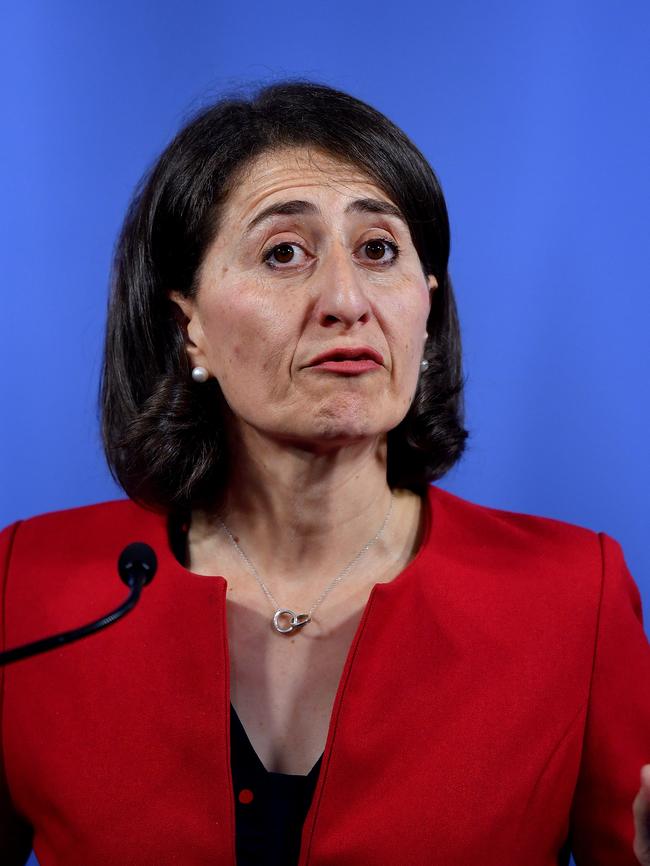 NSW Premier Gladys Berejiklian. Picture: AAP