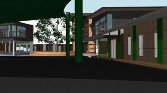 Concept designs of the new revamp at St Michael’s Primary School. Picture: QOH Architects