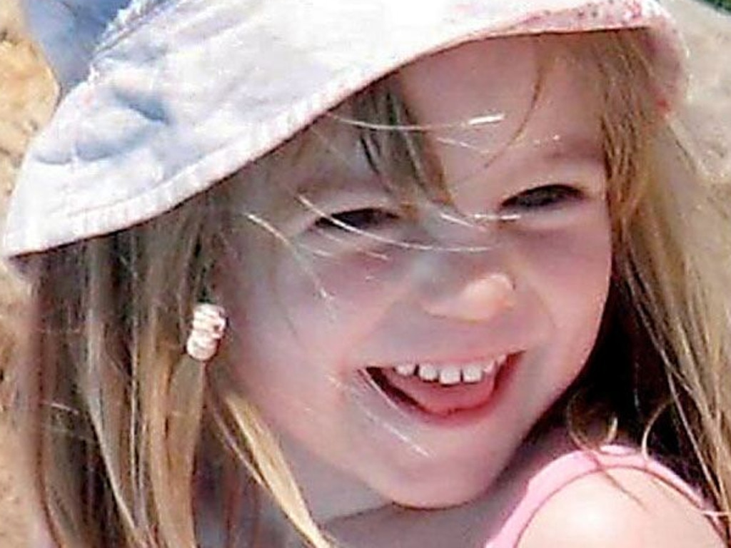 Madeleine McCann. Picture: Supplied