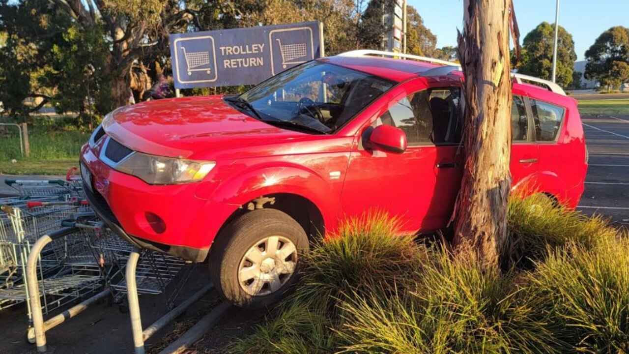 No, that’s not a parking spot. Picture: Victoria Police