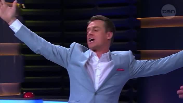 Grant Denyer's impressive rendition of Ice Ice Baby