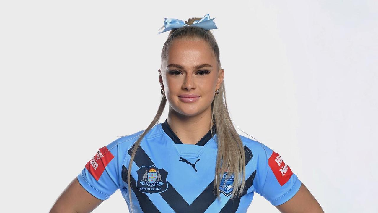 Parramatta Eels NRLW Kate Fallon has been charged over an alleged assault of a teenage girl over an Uber Eats order. Picture: Instagram.