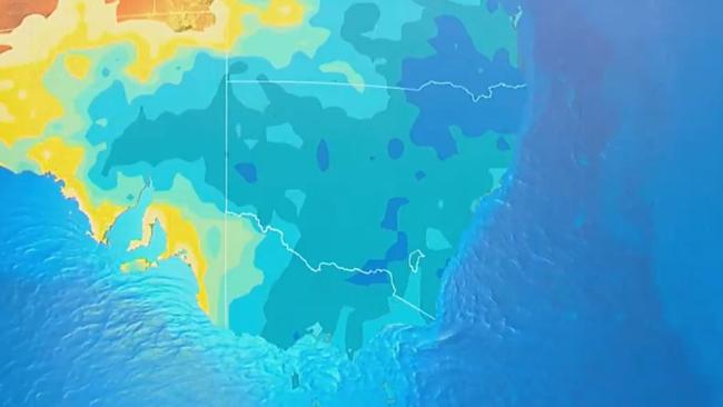 More wet weather is on the way including storms. Picture: BOM.