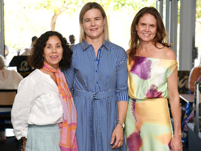 Cathy Kenneally, Julia Broad and Lynda O'Brien. Picture: Shae Beplate.
