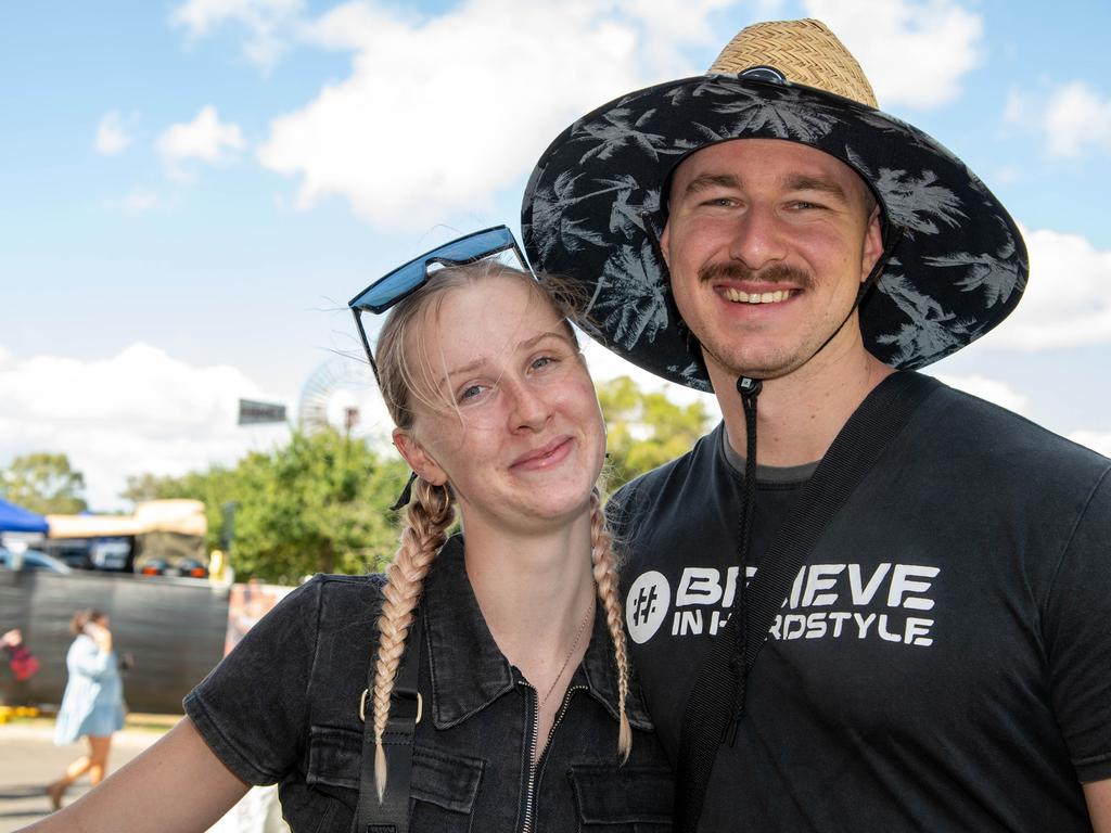 Sarah Darmody and Mail Ebb. Meatstock - Music, Barbecue and Camping Festival at Toowoomba Showgrounds.Saturday March 9th, 2024 Picture: Bev Lacey