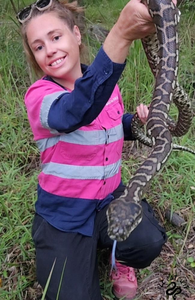 Ms Mailey said we need better education around coexisting with snakes in Australia. Picture: Supplied.