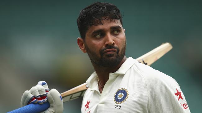 Murali Vijay piled on the runs in India’s only warm-up game. Picture: Getty