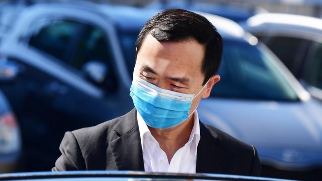 Tom Sun Yap leaves Maroochydore Magistrates Court. Picture: Patrick Woods.