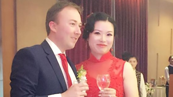 Adam Brown was sentenced to at least 17.5 years in prison for killing his wife, Chen Cheng. Picture: Facebook