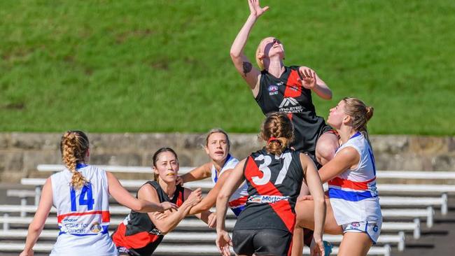 The North Shore Bombers has about 150 female members.