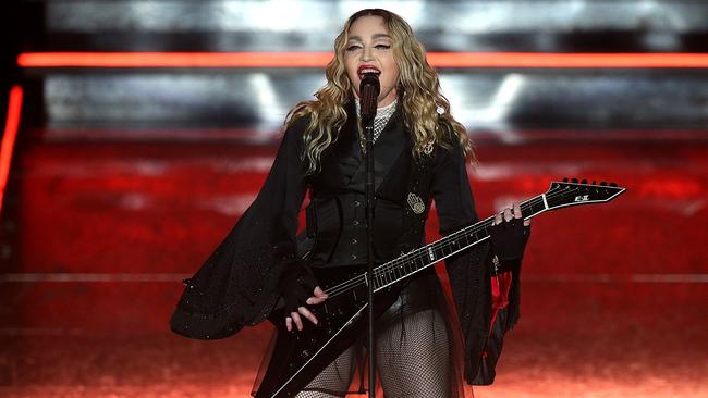 What  did Molly Meldrum think of Madonna’s onstage tribute? Picture: Getty Images
