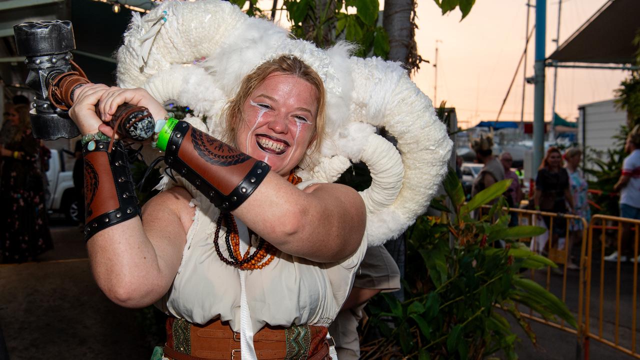 Kiristy Clancy at the 2024 Dinah Beach Viking Funeral. Picture: Pema Tamang Pakhrin