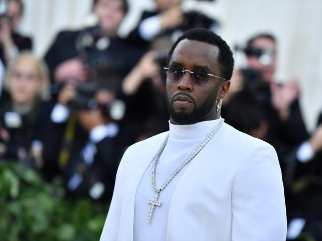 Sean Combs arrives for the 2018 Met Gala. Picture: AFP