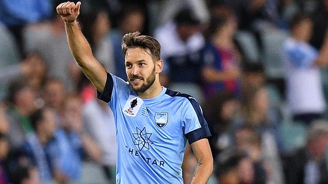 Sydney FC’s Milos Ninkovic contract is running up. (AAP Image/Dan Himbrechts)