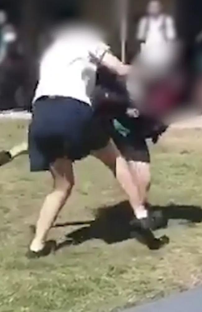 Brawl at Calamvale Community College