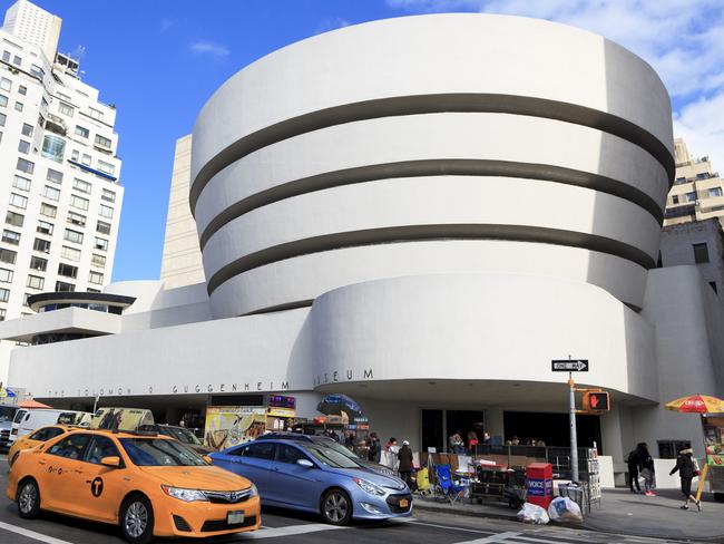 The Guggenheim museum in Manhattan, New York.