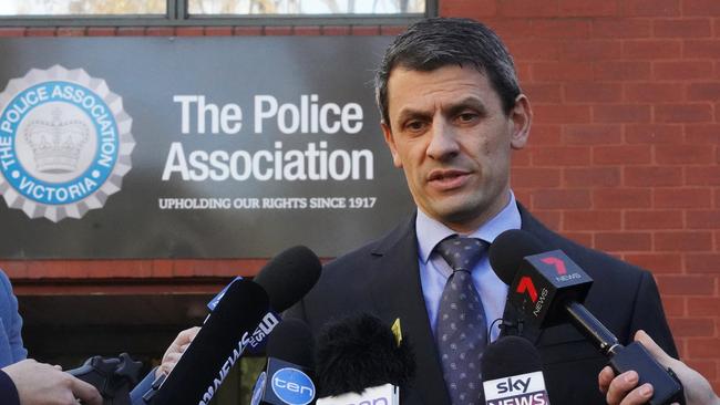 Police Association Secretary Wayne Gatt has called for law reform. Picture: AAP Image/Alex Murray