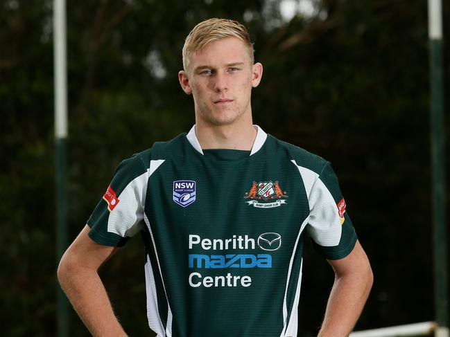 Seventeen year old Lindsay Smith , pictured at the football grounds on the  Kingsway in St Marys, is a Local Sports Star nominee , after playing rugby league at state and national level.