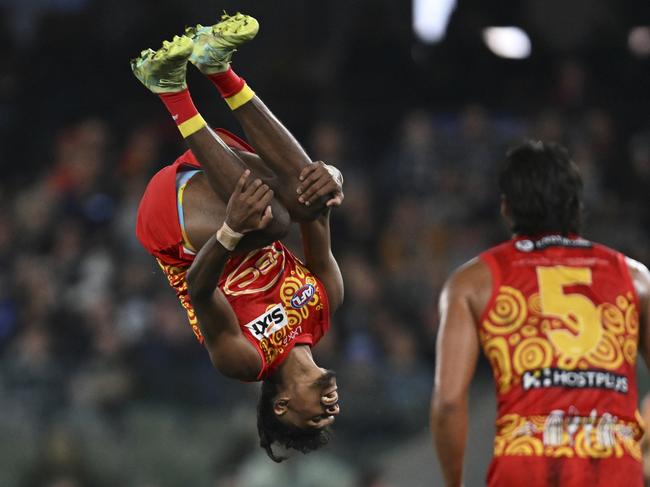 Mick McGuane loved Lloyd Johnston’s backflip. Picture: Daniel Pockett/Getty Images