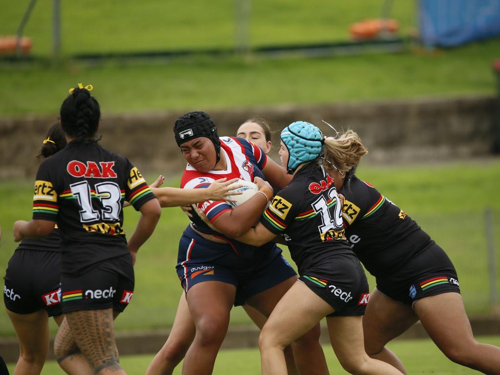 Phoenix Lamese is a key middle forward for the Roosters. Picture: Warren Gannon Photography