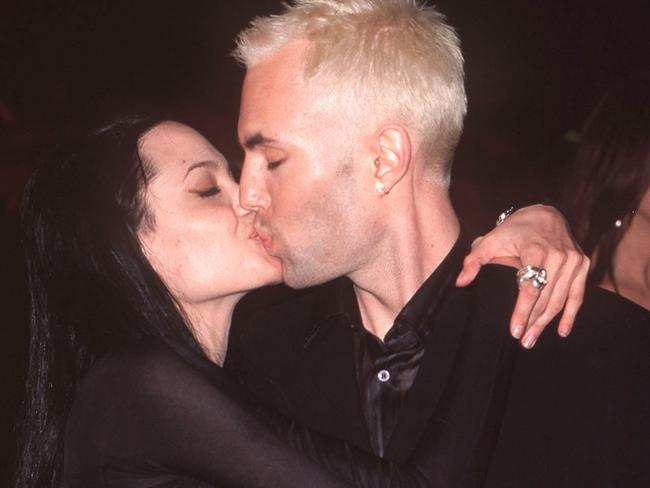 Angelina Jolie with brother James Haven, keeping it in the family. Picture: AAP