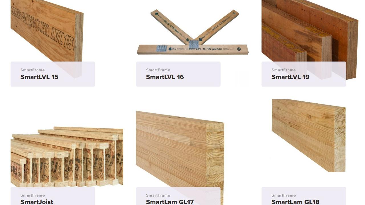 Products available from Tilling Timber Townsville. Picture: Supplied.