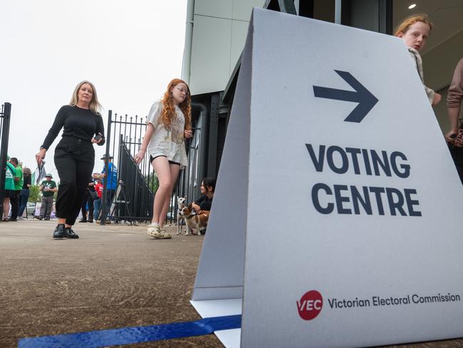 Werribee By Election Coverage at Werribee Secondary College.  Picture: Tony Gough