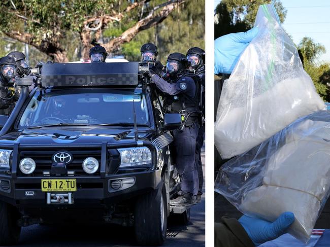 Drug and Firearms Squad charge three men after clandestine lab discovered and $5 million of methylamphetamine seized