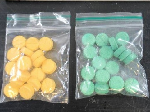 Authorities have raised concerns the deadly opioid Nitazene could be hitting Australian streets. Picture: Supplied/ Australian Federal Police.