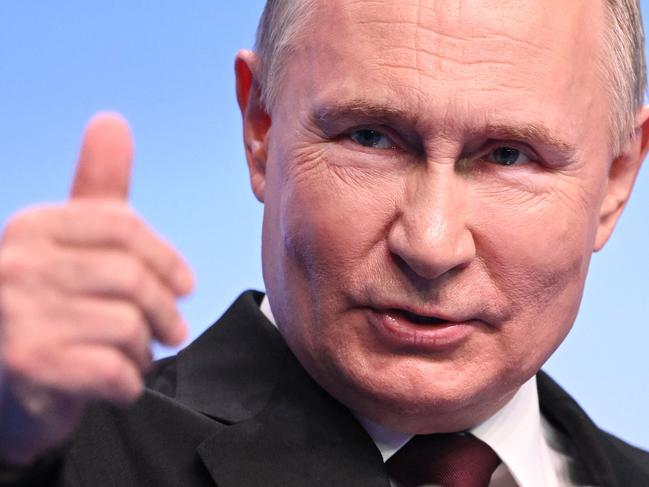 Russia’s election commission has hailed what it said were “record” results for President Vladimir Putin.