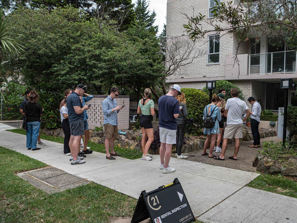 The Property Council says students don’t cause housing stress. Picture: Flavio Brancaleone/NCA NewsWire