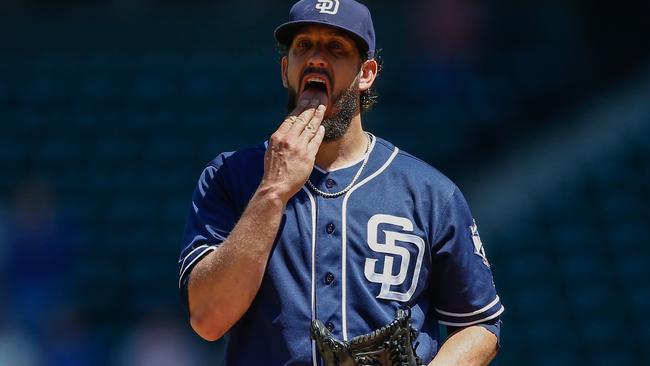 Padres pitcher James Shields was the blasted for his performance.