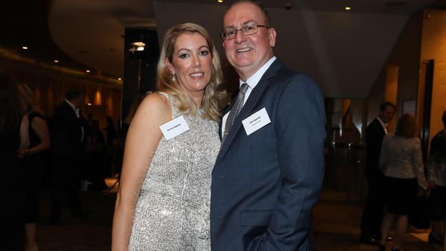 Corinne and John Appleby at the BCA's annual dinner. Picture: Jane Dempster