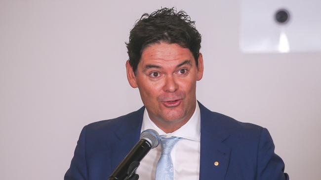 Cr Nicholas Marshall as the new Gold Coast City Council is sworn in at Council Chambers in Bundall. Picture: Glenn Campbell