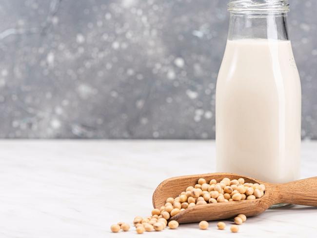 Unless labelled ‘unsweetened’ many cow milk alternatives are high in sugar.
